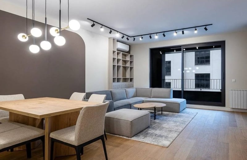 Luxuriöses Apartment 75 m² im Wohnkomplex K-District, Belgrad, Serbien zu vermieten