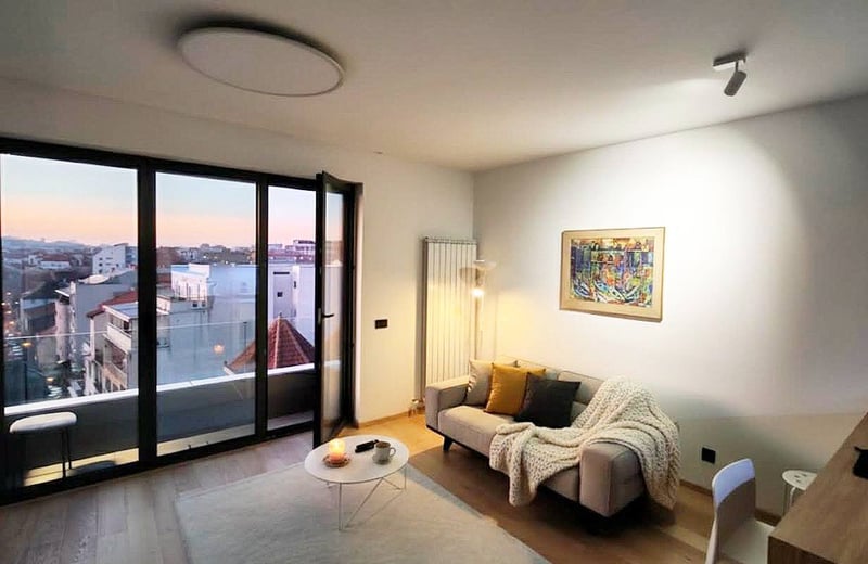 Cozy 34 m² studio apartment in the premium residential complex New Dorćol, Belgrade, Serbia