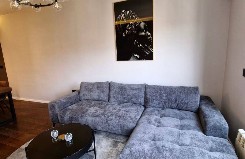 À louer : appartement design de 50 m² dans une résidence haut de gamme au centre-ville, Belgrade, Serbie