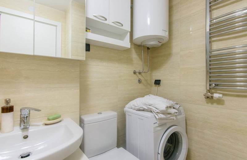 Zu vermieten: Helles Apartment 59 m² im neuen modernen Wohnkomplex A Blok, Neu-Belgrad, Serbien