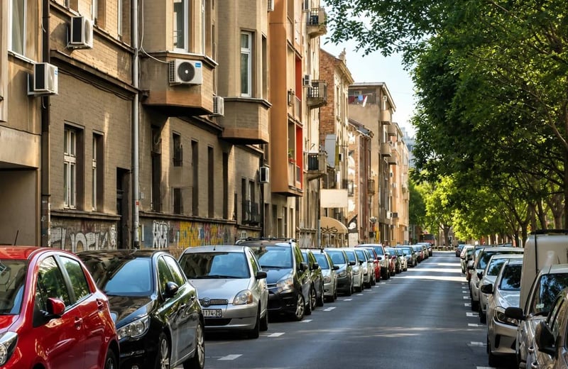 Gemütliches Studio-Apartment 23 m² im Zentrum von Belgrad, Serbien