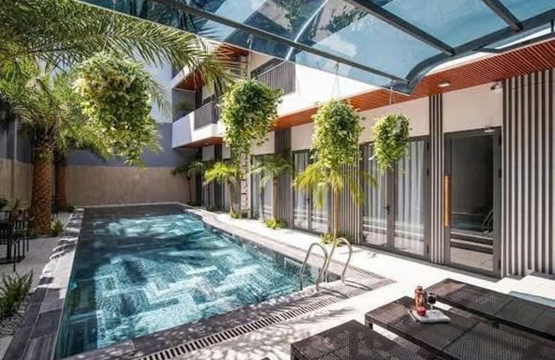 Luxuriöse 1-Zimmer-Wohnung mit Swimmingpool und Fitnessstudio in Strandnähe zu vermieten, Da Nang, Vietnam