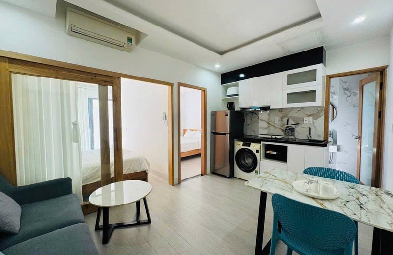 Fully furnished 2-bedroom apartment rental near the beach, Da Nang, Vietnam