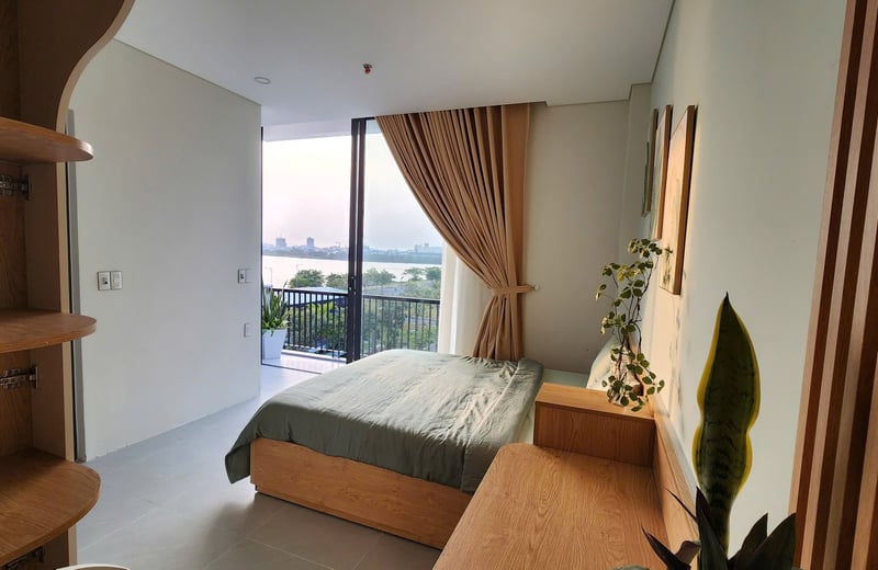 Gemütliche Wohnung mit Flussblick zu vermieten, Da Nang, Vietnam