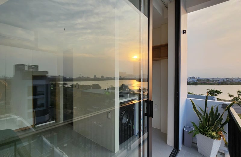 Gemütliche Wohnung mit Flussblick zu vermieten, Da Nang, Vietnam