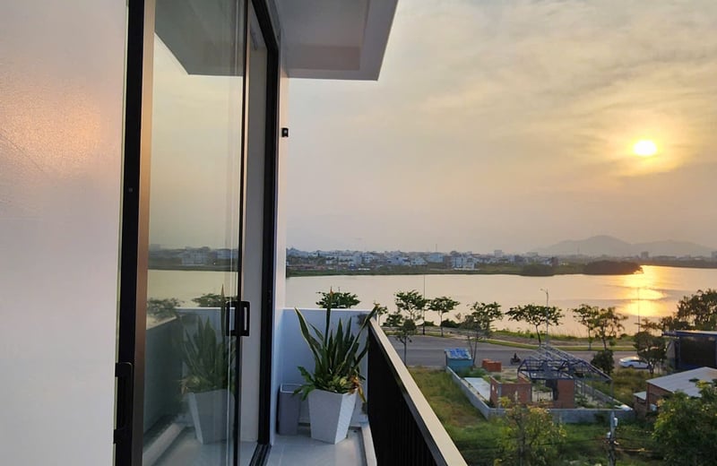 Gemütliche Wohnung mit Flussblick zu vermieten, Da Nang, Vietnam
