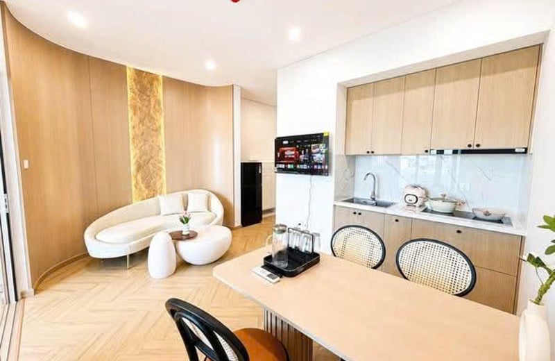 Se alquila apartamento acogedor de 45 m² con piscina, Ngu Hanh Son, Da Nang, Vietnam