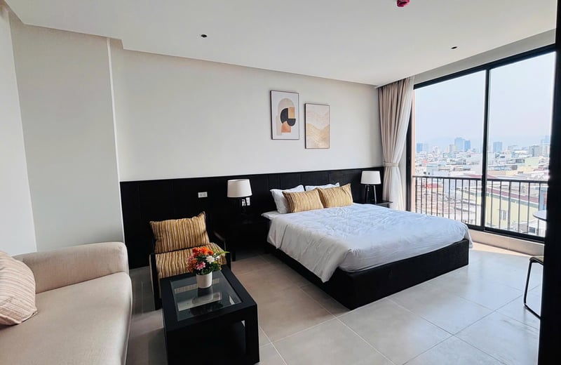 Location d’un appartement neuf et meublé, Hai Chau, Da Nang, Vietnam
