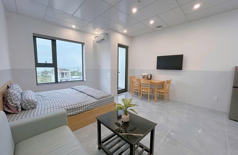 Аренда новой, светлой студии с видом на горы, Сон Тра, Дананг, Вьетнам