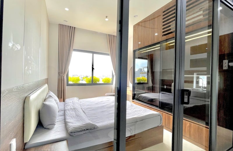 Brandneue, moderne Wohnung nahe am Strand zur Miete, Son Tra, Da Nang, Vietnam