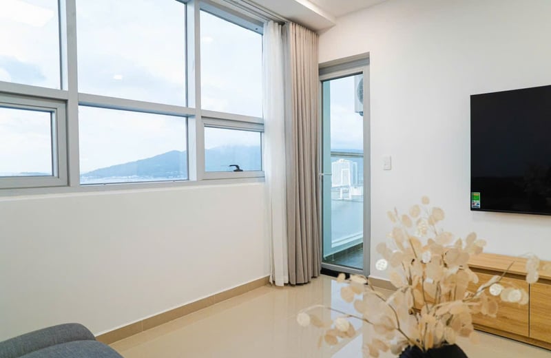 Luxuriöses 2-Zimmer-Apartment, Blooming Tower, Da Nang, Vietnam zu vermieten