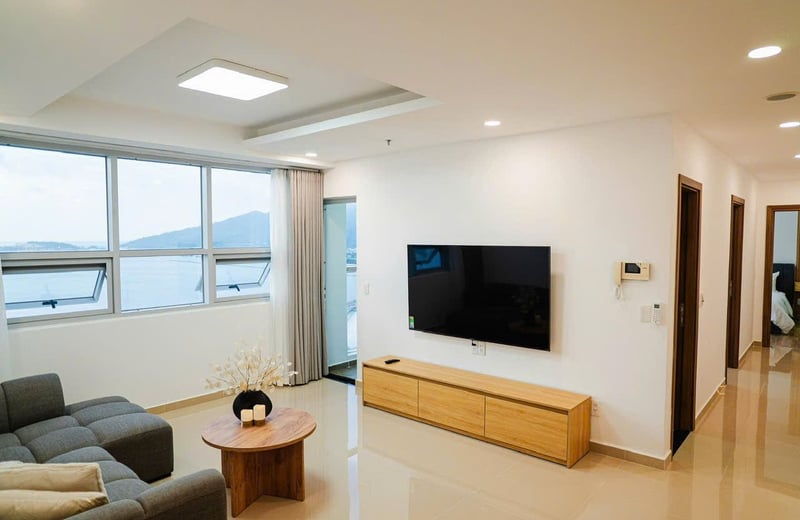 Luxuriöses 2-Zimmer-Apartment, Blooming Tower, Da Nang, Vietnam zu vermieten