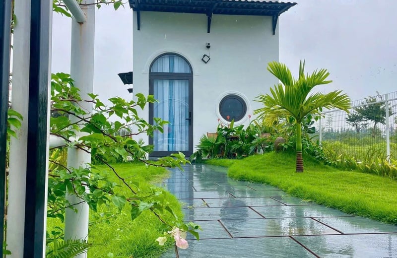 Alquiler de casa luminosa con jardín privado en Da Nang, Vietnam