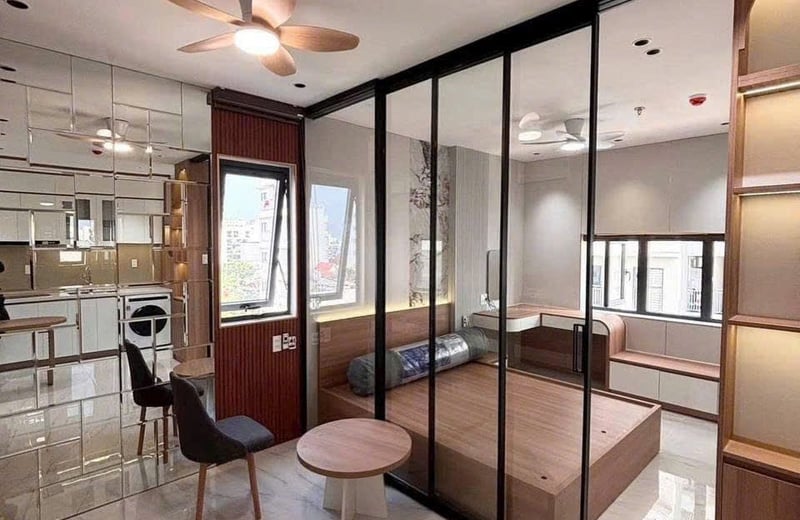 Brandneue, möblierte Wohnung zur Miete, 40 м², Da Nang, Vietnam