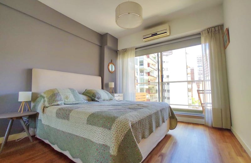 Rent of a cozy furnished 2-room apartment, 45 m², Las Cañitas, Buenos Aires, Argentina