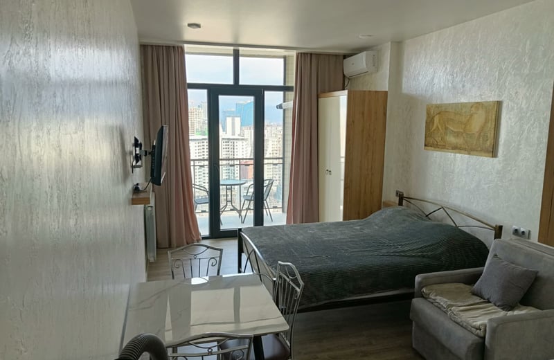 Alquiler de estudio moderno y amueblado, 36 m², Batumi, Georgia