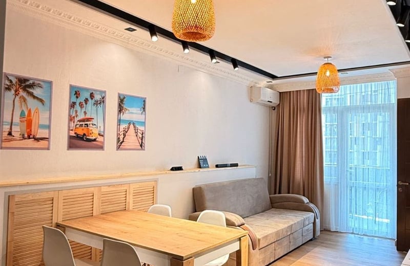Helle und gemütliche Wohnung zur Miete, 55 m², Batumi, Georgien