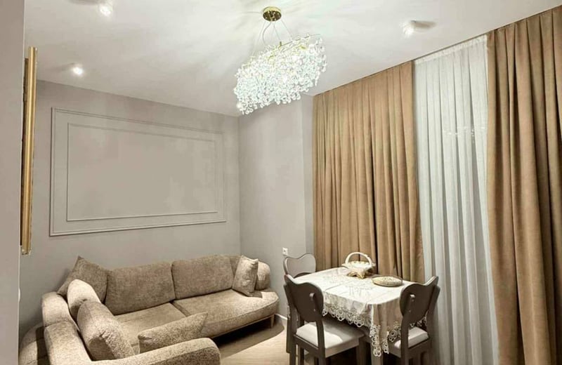 Appartement confortable et meublé de 45 m² à louer à Batumi, Géorgie