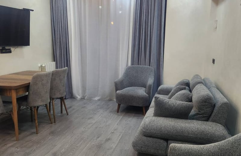 Appartement confortable et meublé de 45 m² à louer à Batumi, Géorgie