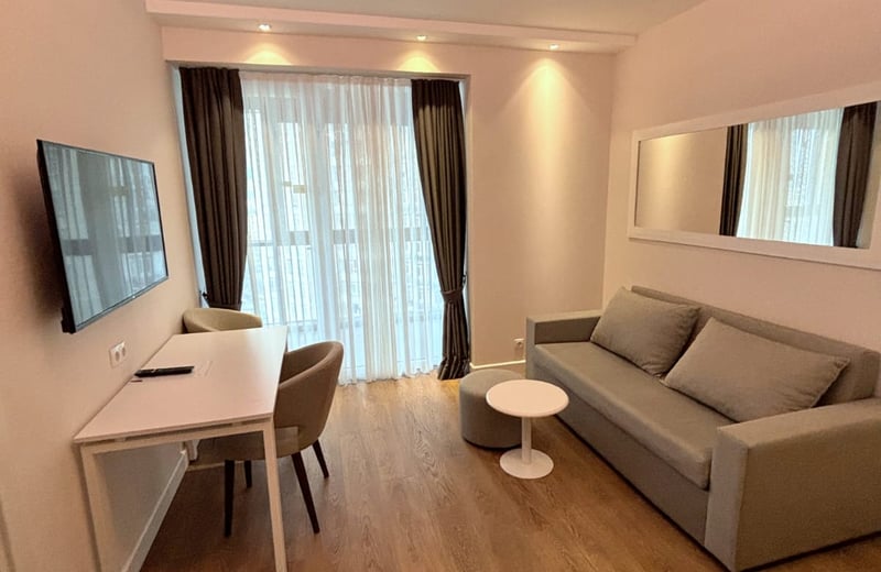 Moderne Wohnung mit Meerblick im Alliance Batumi zur Miete, Batumi, Georgien