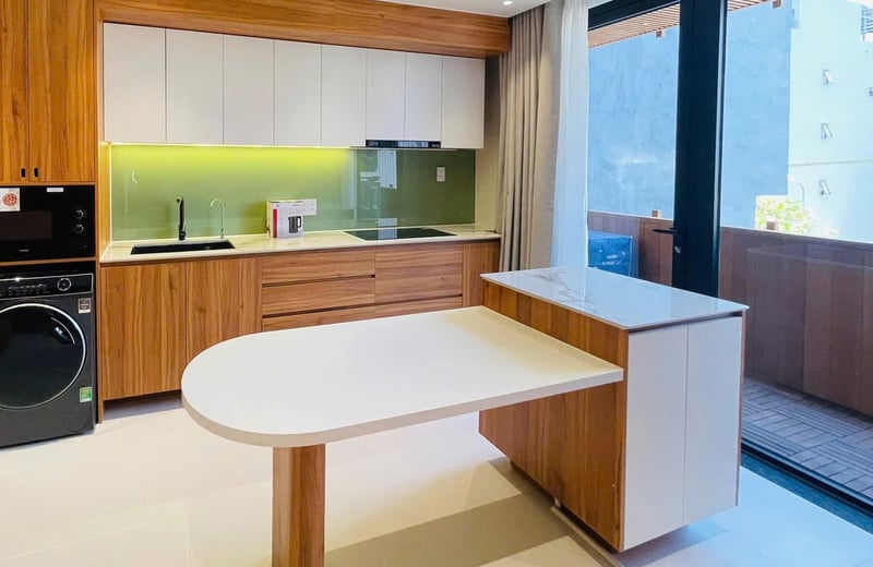 Long-term rental of a luxury apartment with a gym near the airport in Hai Chau District, Da Nang, Vietnam