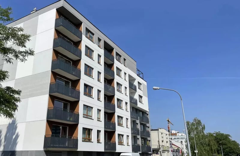 Alquiler a largo plazo de estudio cerca del metro en Varsovia (Targówek), Polonia, Piotra Wysockiego 25