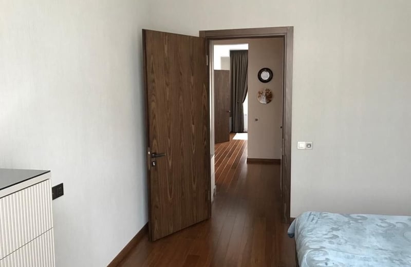 Location d’un appartement moderne de 3 pièces avec vue sur la mer, Baku White City, Bakou, Azerbaïdjan