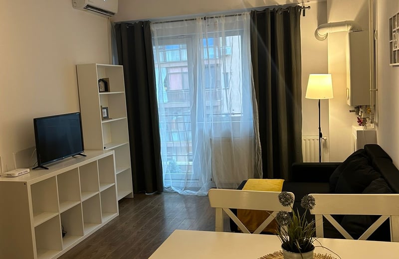 Alquiler de un amplio apartamento de 2 habitaciones, 55 m², Militari Residence, sector 6, Bucarest, Rumanía