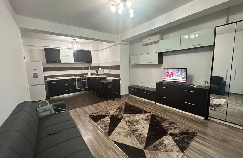 Alquiler de un cómodo y luminoso apartamento de 2 habitaciones, Sector 6, Bucarest, Rumanía