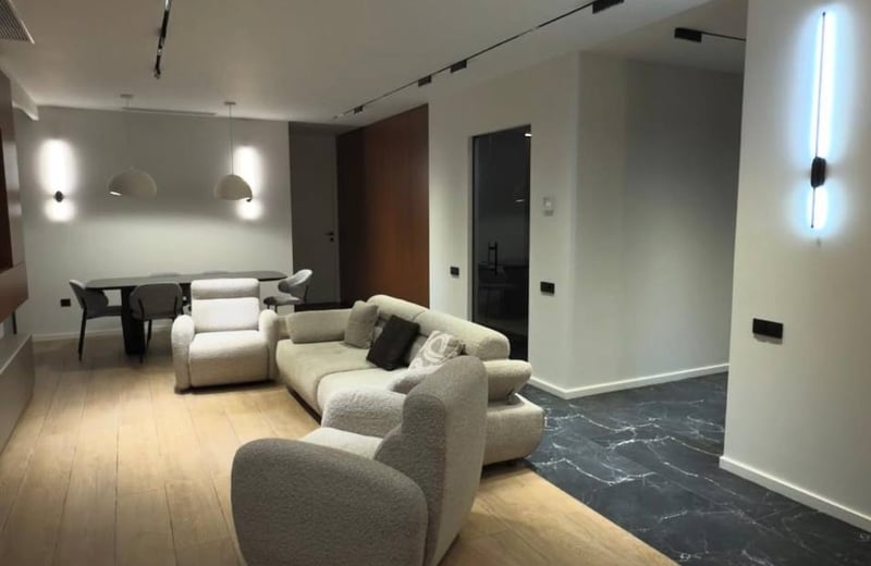 Location d'un appartement spacieux, 117 m², Hilton, Batumi, Géorgie