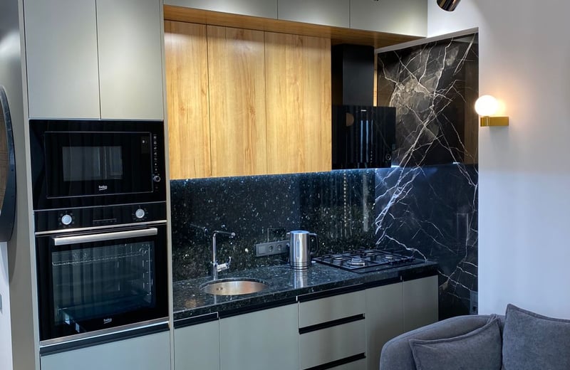 Location d'un appartement meublé et accueillant, 40 m², Black Sea Towers, Batumi, Géorgie