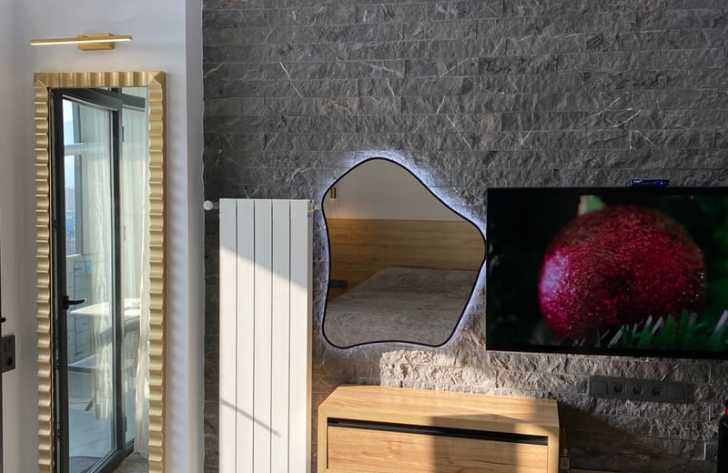 Location d'un appartement meublé et accueillant, 40 m², Black Sea Towers, Batumi, Géorgie