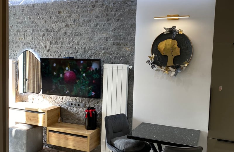 Location d'un appartement meublé et accueillant, 40 m², Black Sea Towers, Batumi, Géorgie