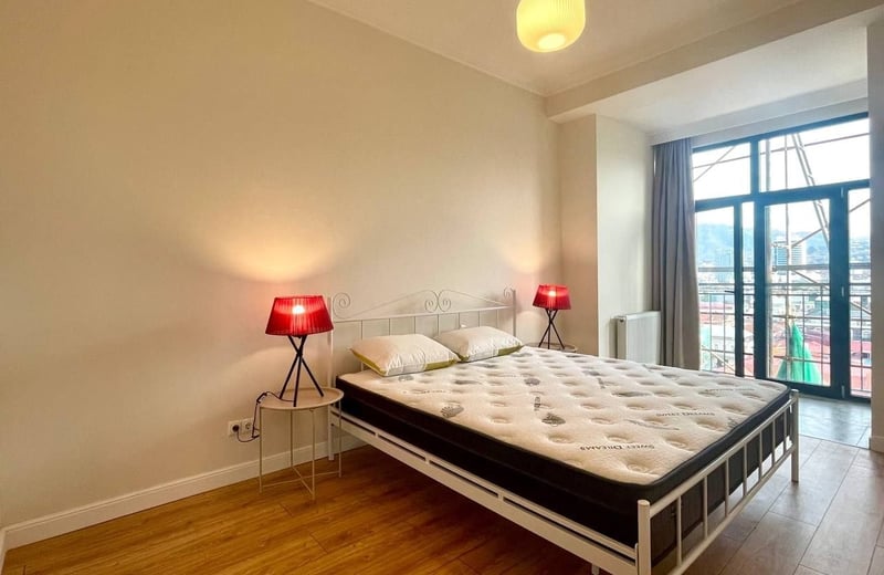 Location d'un appartement spacieux, 85 m², Batumi, Géorgie