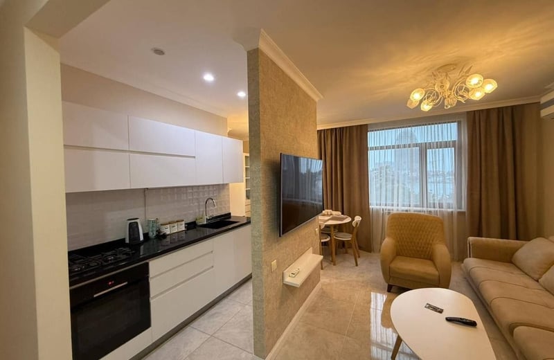 Location d'un appartement douillet et meublé, 70 m², Batumi, Géorgie