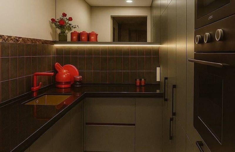 Location d'un appartement spacieux et entièrement meublé, 68 m², Batoumi, Géorgie