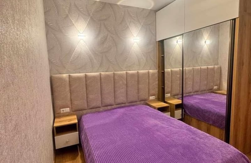 Alquiler de apartamento acogedor y completamente amueblado con vista al mar, 60 m², Batumi, Georgia