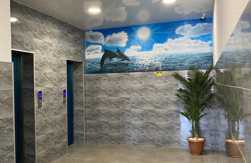 Estudio luminoso y acogedor 28 m² en alquiler en Batumi, Georgia