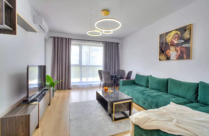 Long-term rent of 2-room apartment 70 m², Bucharest, Romania