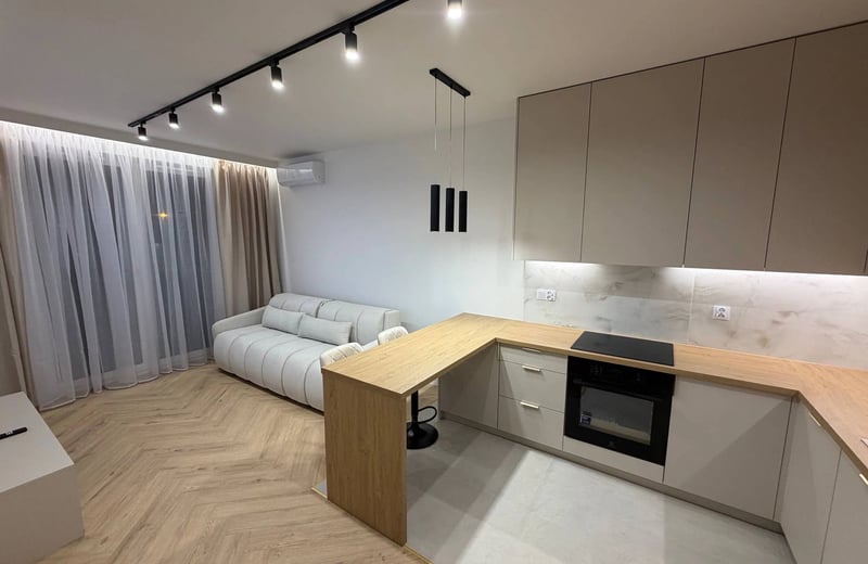 Rent of a new and stylish two-room apartment, 37 m², Kraków, Poland