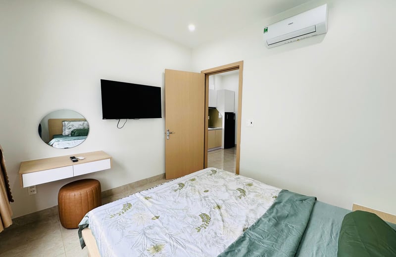 Location d'appartement meublé et lumineux d'1 chambre dans le quartier de Sơn Trà, Đà Nẵng, Viêt Nam