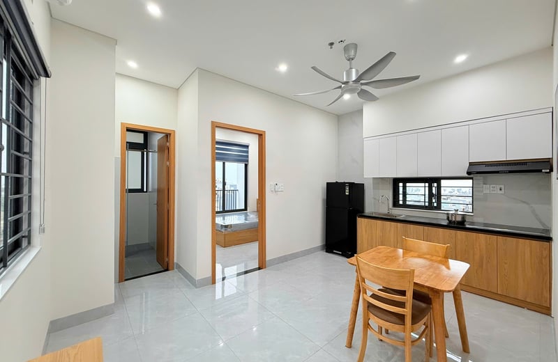 Modern and new 1-bedroom apartment rental in Lien Chieu district, Da Nang, Vietnam