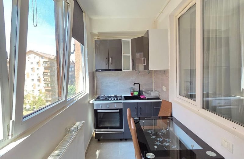 Rent of a bright furnished two-room apartment, Sector 6, Bucharest, Romania