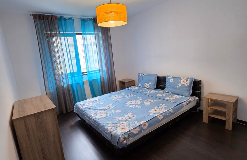 Rent a spacious, furnished apartment with balcony, Sector 6, Bucharest, Romania