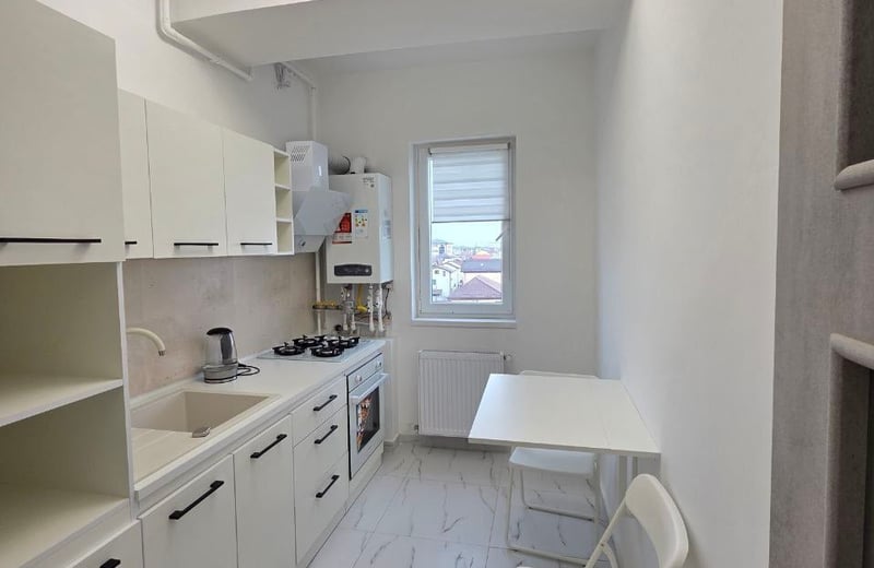 Modern, furnished 45 m² apartment rental, Bucharest, Romania