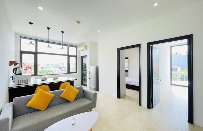 Rental of a bright, modern apartment, Da Nang, Vietnam