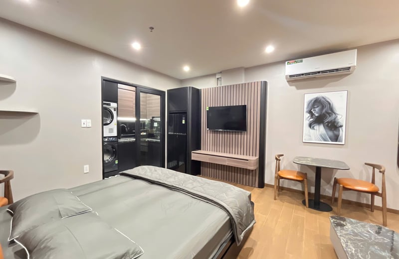 Alquiler de apartamento confortable y luminoso cerca de la playa, Da Nang, Vietnam