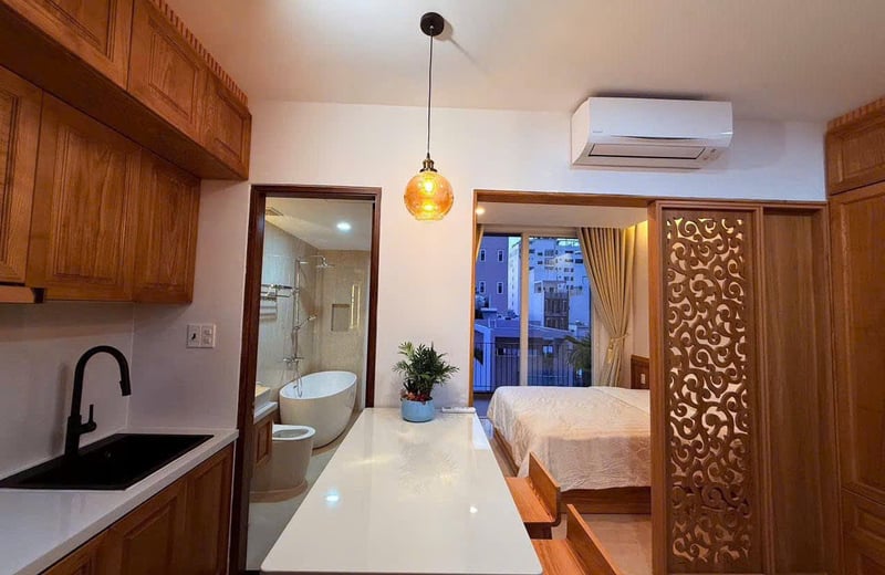 Rent a modern, comfortable apartment near the beach, Son Tra, Da Nang, Vietnam