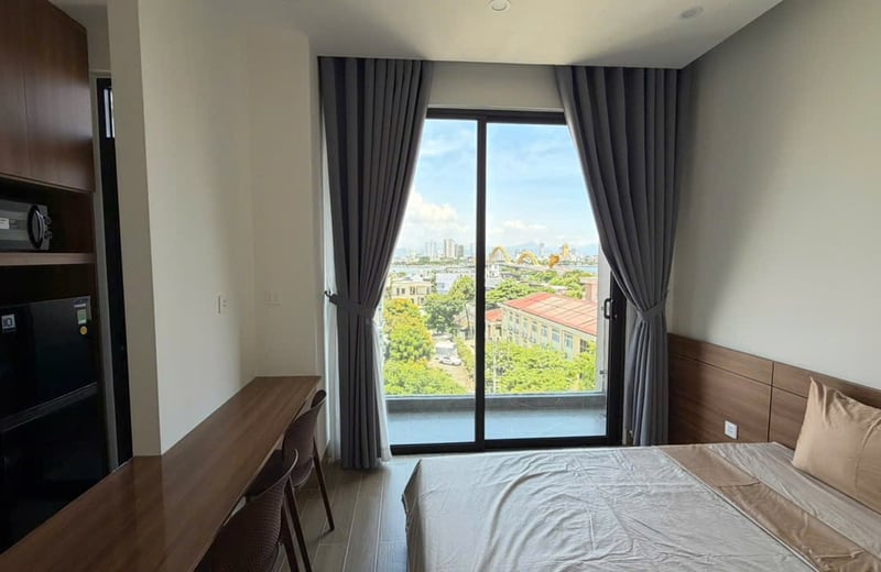 Studio 40m² for Rent Near the Beach, Son Tra District, Da Nang, Vietnam