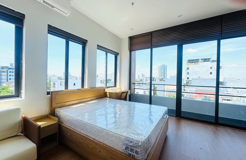 Helle und möblierte Studio-Wohnung zu vermieten, Son Tra, Da Nang, Vietnam